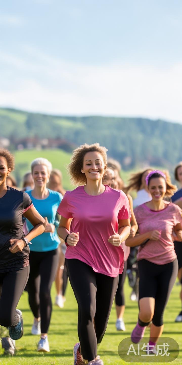 有氧运动：如快走、跑步、骑行，能够增强心肺功能，提